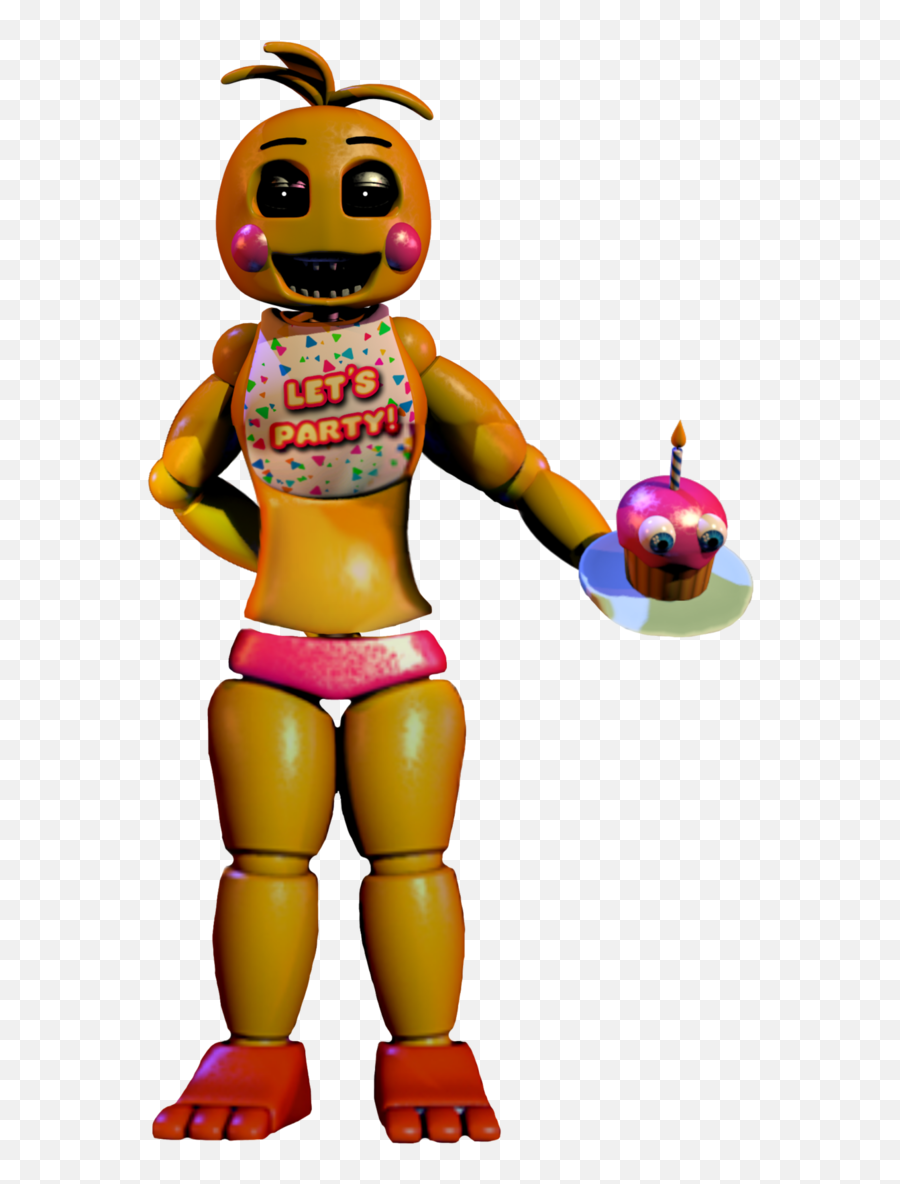 Toy Chica Png - Five Nights At 2 Toy Chica Emoji,Fnaf Png