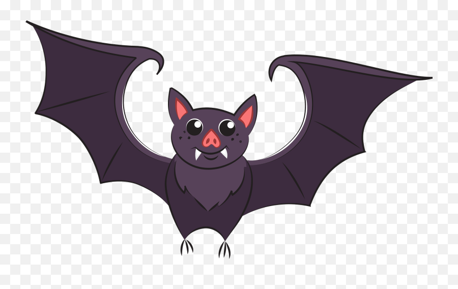 Bat Clipart Free Download Transparent Png Creazilla - Fictional Character Emoji,Bats Clipart