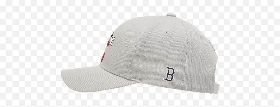 Mlb X Disney Adjustable Cap Boston Red - For Baseball Emoji,Mlb Logo Hat