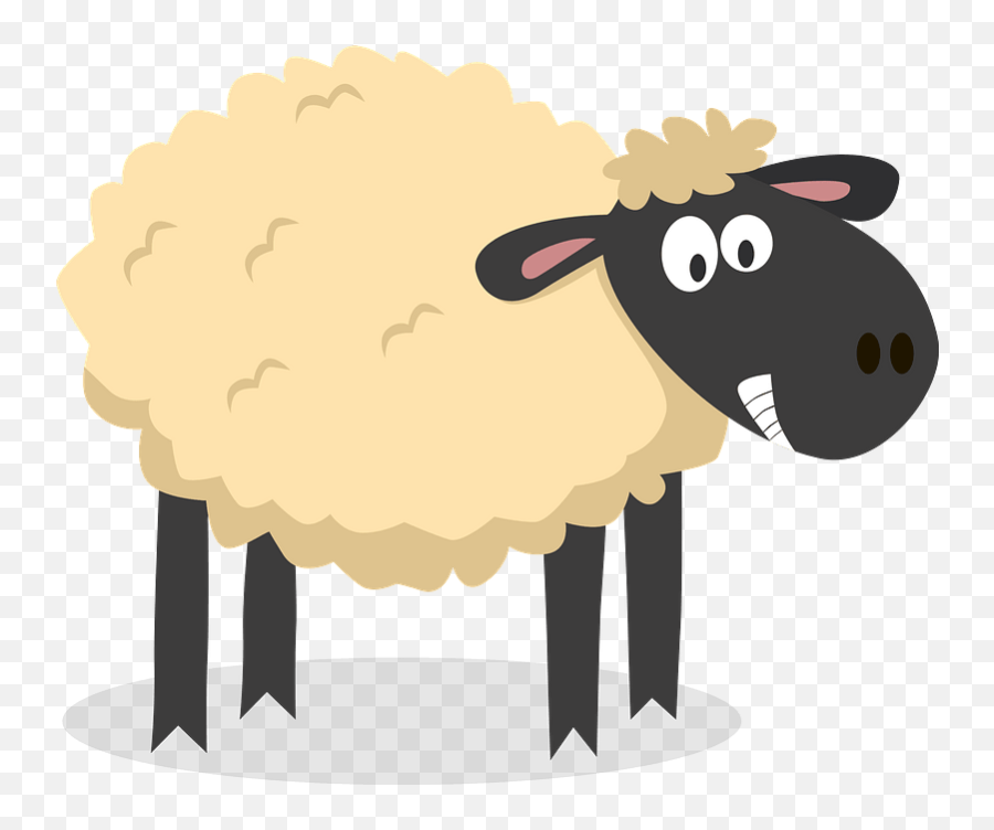 Sheep Clipart - Sheep Creazilla Emoji,Clipart Sheep