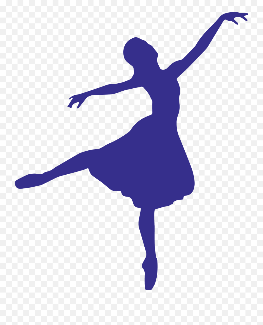 Ballerina Silhouette Transparent - Ballet Dancer Silhouette Emoji,Silhouette Transparent Background