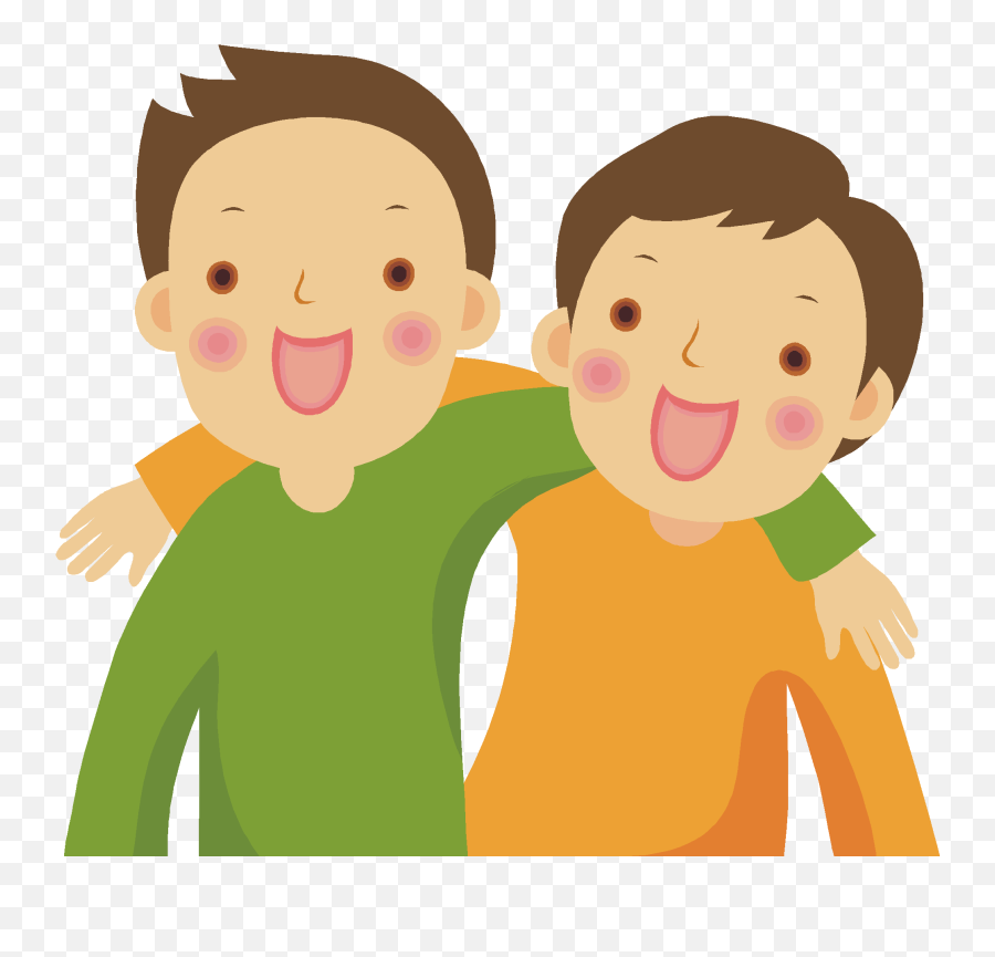 Friendship Clip Art - Friend Clipart Emoji,Friends Clipart