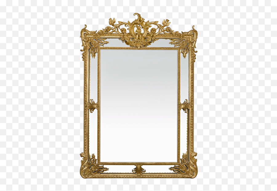 Antique Mirrors French Mirrors Louis Xv Revival Mirror Emoji,Transparent Mirrors