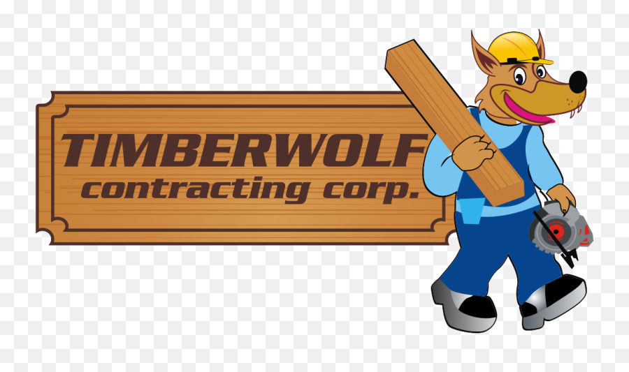 Contracting Logo Design For Timberwolf Contracting Corp By Emoji,Timberwolf Logo