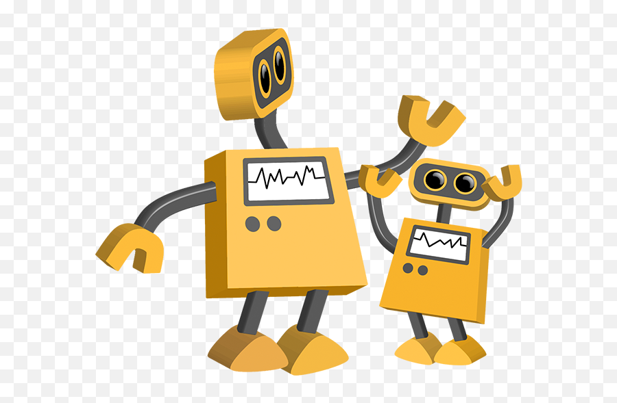Robot 06 Big And Little Robots Tim Emoji,Student Presentation Clipart
