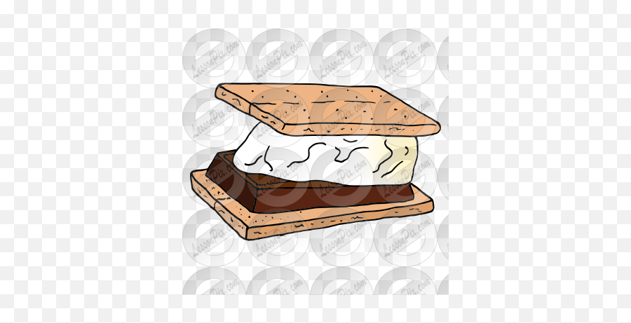 Smores Picture For Classroom Therapy Emoji,Smores Clipart