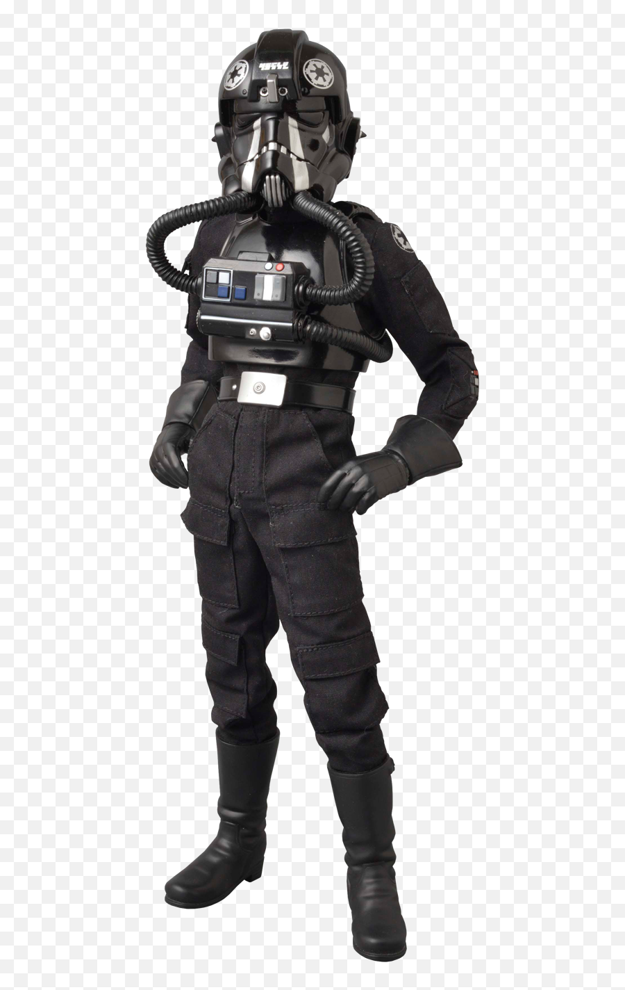 Star Wars Tie Fighter Pilot Sixth Scale Figure By Medicom To Emoji,Tie Fighters Png