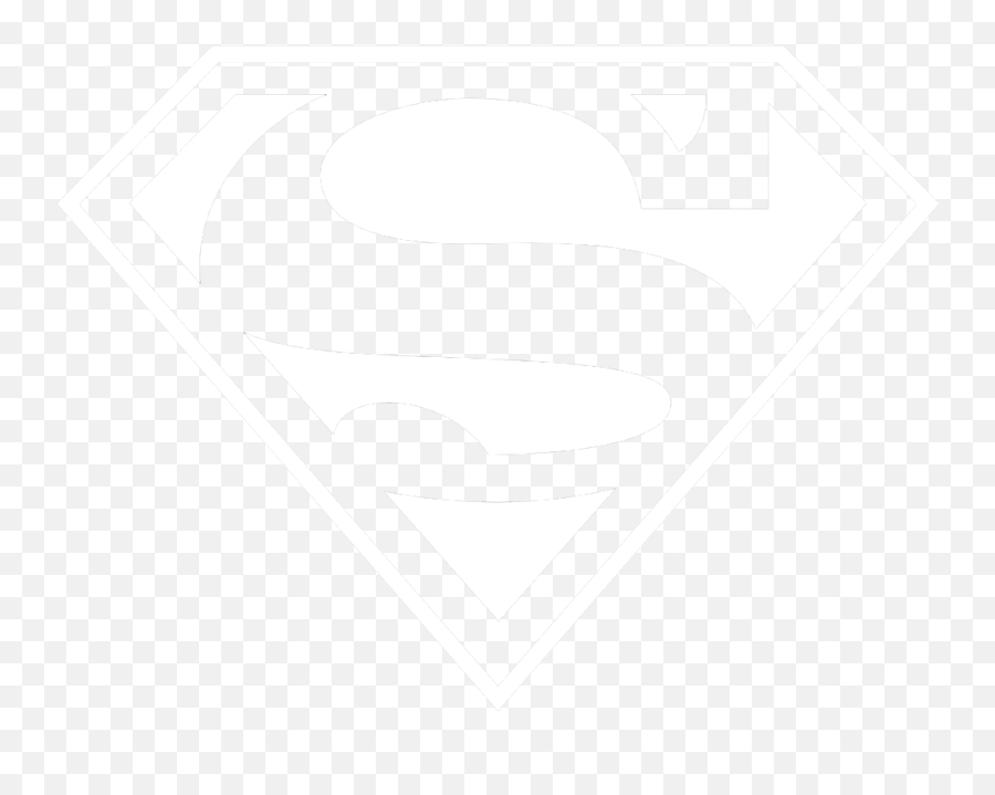 Black Superman Logo Png Png - Superman White Logo Png Emoji,Superman Logo