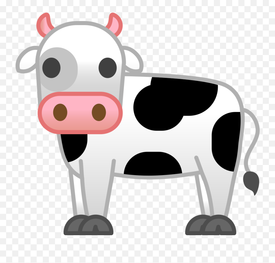 Download Svg Download Png - Cow Emoji Clipart Full Size Emoji,Cow Face Clipart