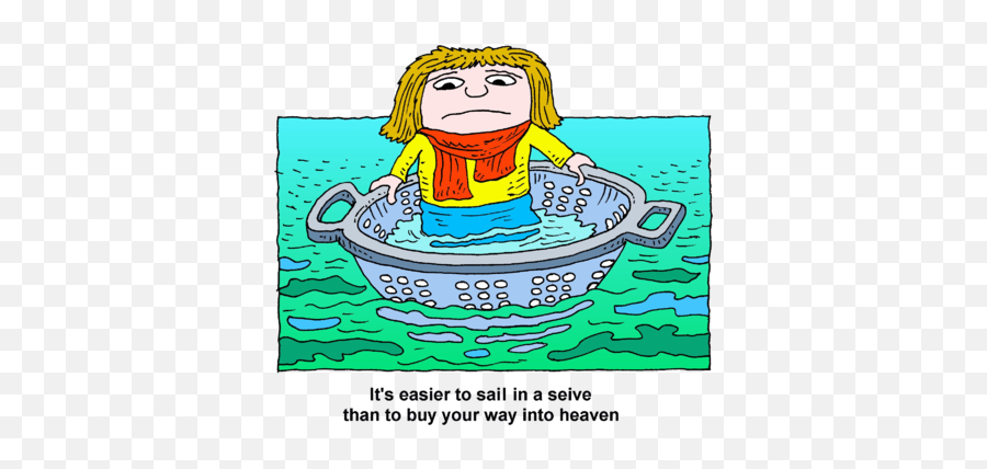 Image Sieve Boat - Its Easier To Sail In A Sieve Than To Sieve Boat Emoji,Heaven Clipart