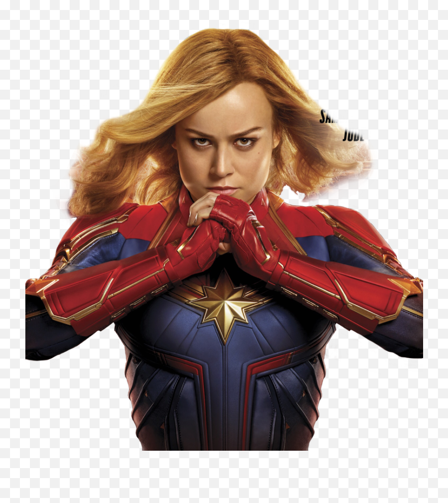 Captain Marvel Free Png Image - Captain Marvel Entertainment Weekly Emoji,Captain Marvel Png