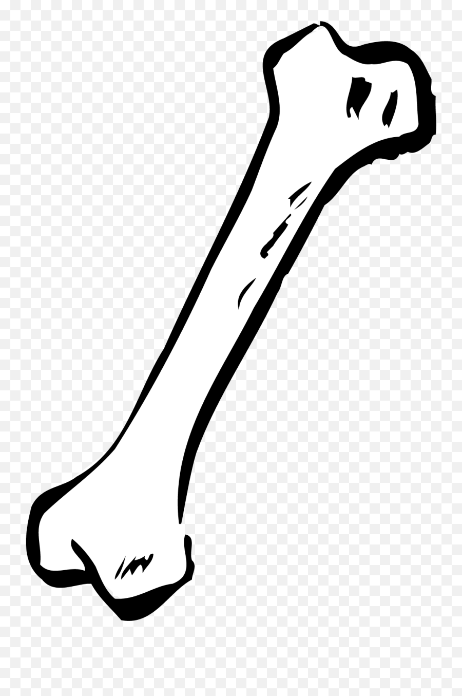 Dog Skeleton Clipart Cartoon - Human Bone Bone Clipart Black And White Emoji,Skeleton Clipart