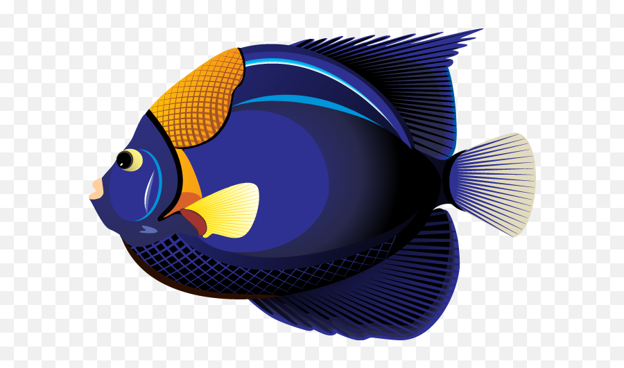 Ocean Fish Clipart Hq Png Image - Clipart Tropical Fish Emoji,Fish Clipart