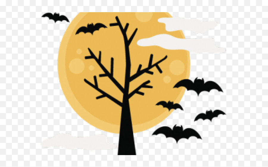 Download Halloween Clipart Clipart Halloween Tree - Tree Emoji,Halloween Clipart