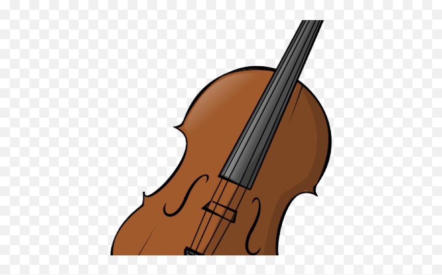 Violin Clipart Transparent Background - Clipart Of A Violin Transparent Background Emoji,Violin Transparent Background