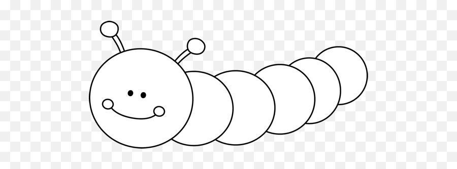 Caterpillar Clip Art - Outline Caterpillar Clipart Black And White Emoji,Caterpillar Clipart