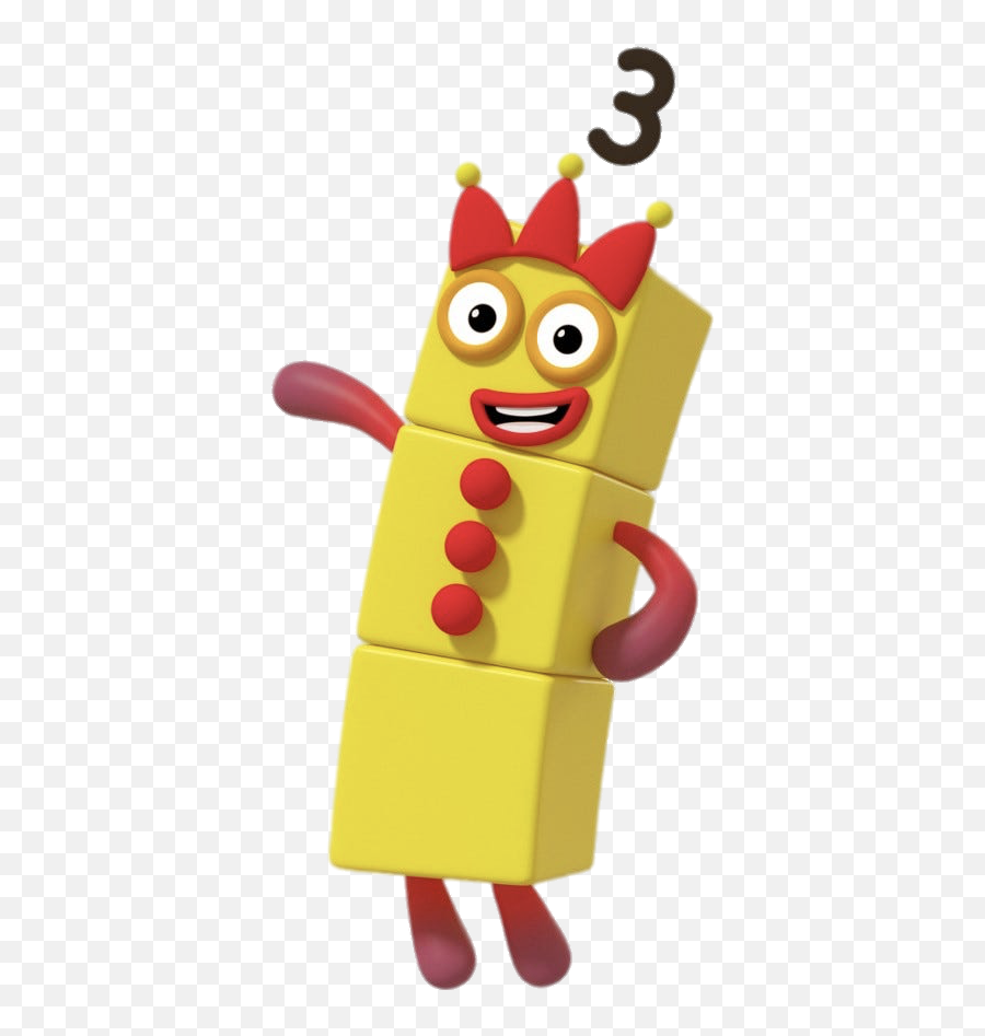 Number 3 With Crown Png Image - Numberblocks 3 Deviantart Emoji,Cartoon Crown Png