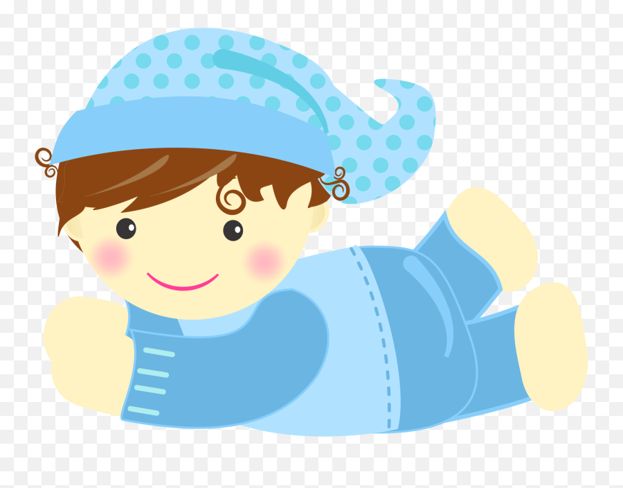 Infant Clipart Baby Boy Infant Baby Boy Transparent Free - Dibujo Bebe Pijama Png Emoji,Baby Boy Clipart