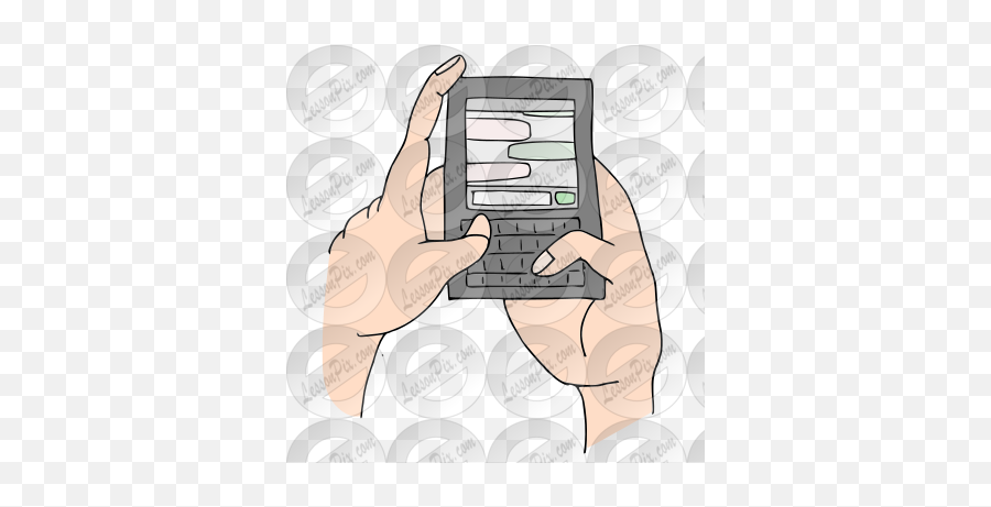 Texting Picture For Classroom Therapy Emoji,Texting Clipart