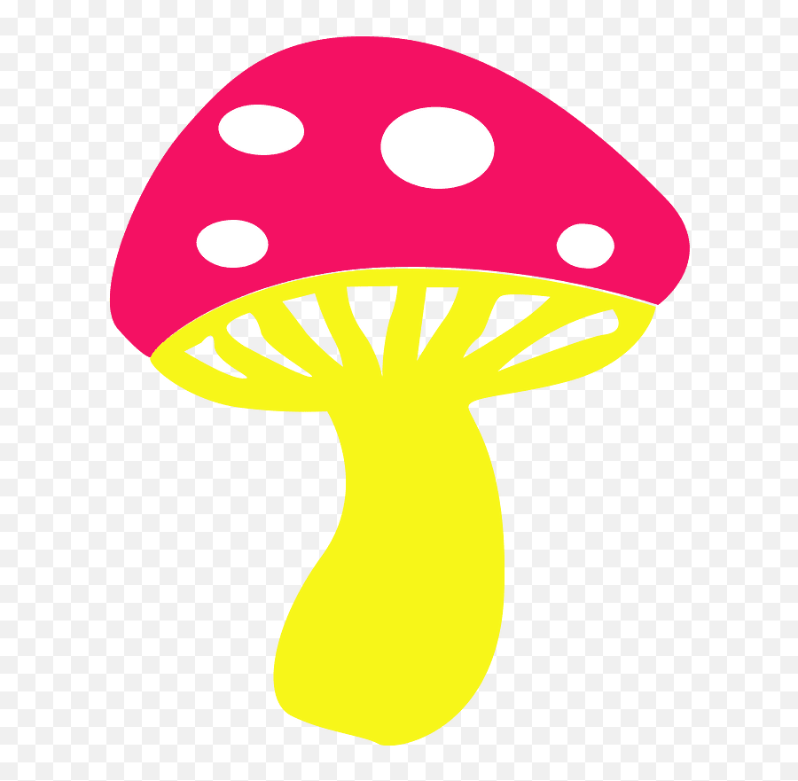 Mushroom Clipart Transparent Background - Clipart World Emoji,Fungus Clipart