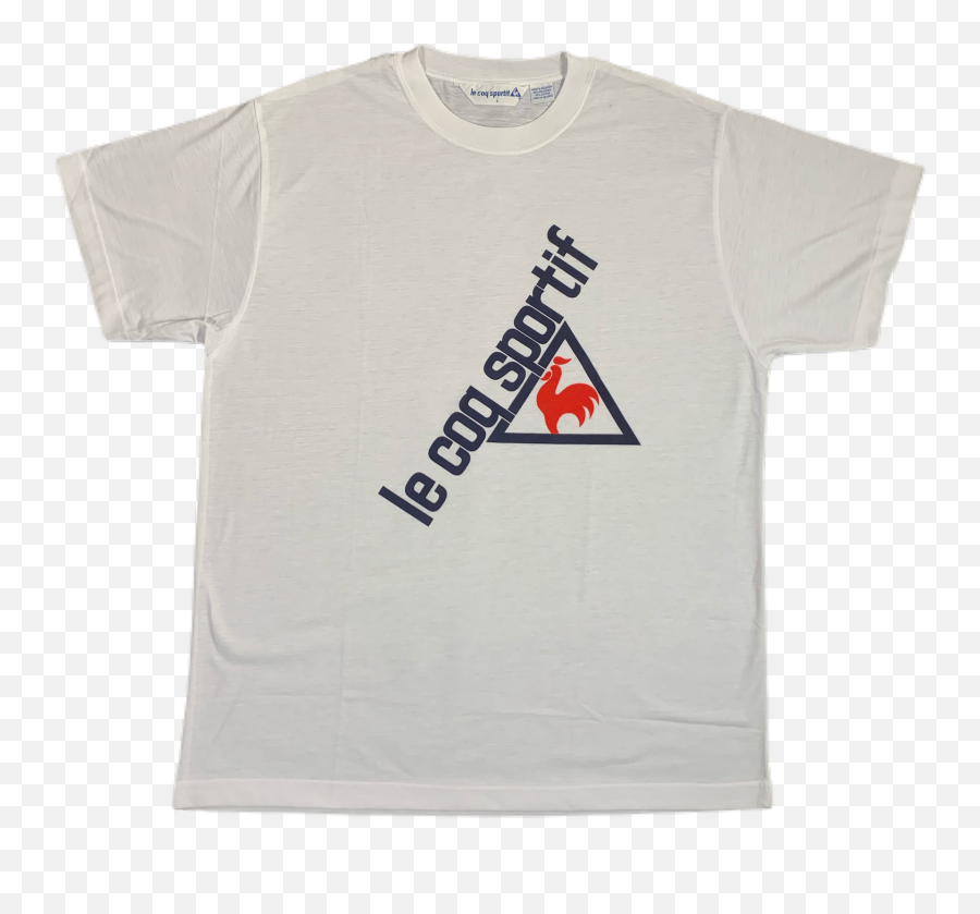 Vintage Le Coq Sportif U201clogou201d T - Shirt Emoji,T Shirt Logo Size