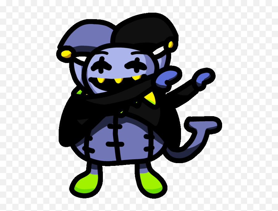 Jevil Dab Deltarune Know Your Meme Emoji,Dab Clipart