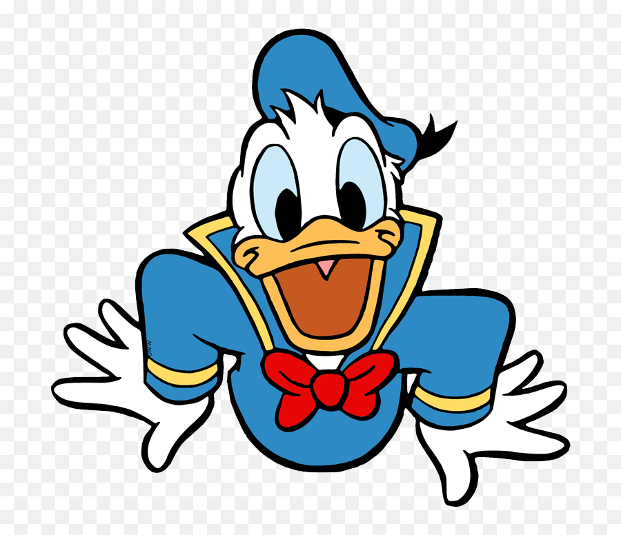 Donald Duck Clip Art Disney Clip Art Galore - Happy Emoji,Free Clipart For Commercial Use