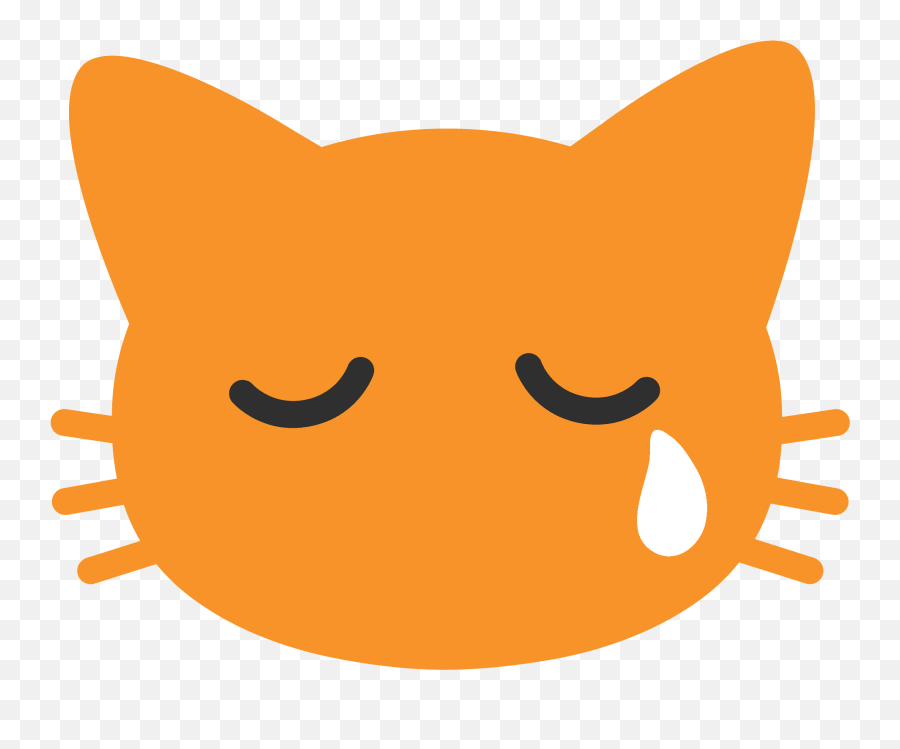 Crying Cat Emoji Clipart Free Download Transparent Png,Crying Cat Transparent
