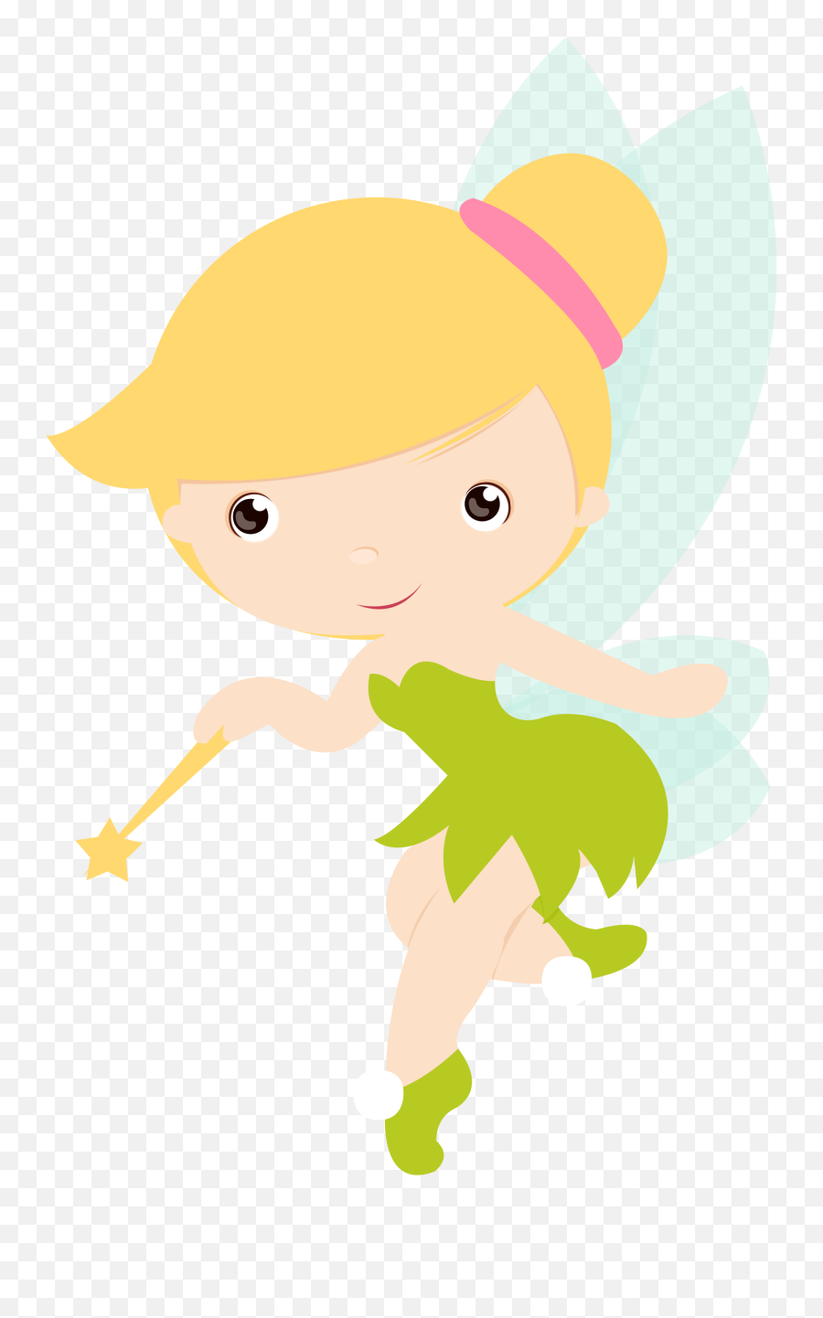 Fairy - Tinker Bell Cute Png Emoji,Tinkerbell Clipart