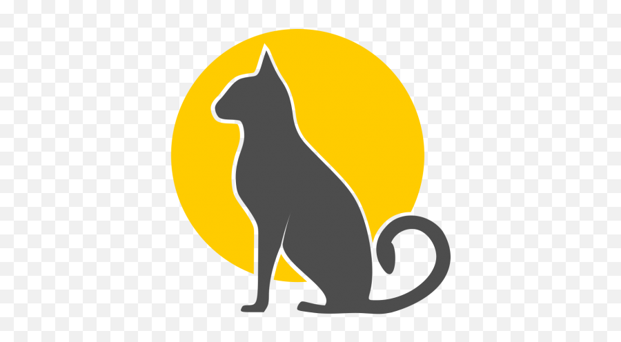Cat Logo Elemet Png - Cat Emoji,Cat Logo
