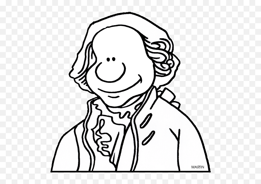 Phillip Martin George Washington - Framers Clipart Emoji,George Washington Clipart