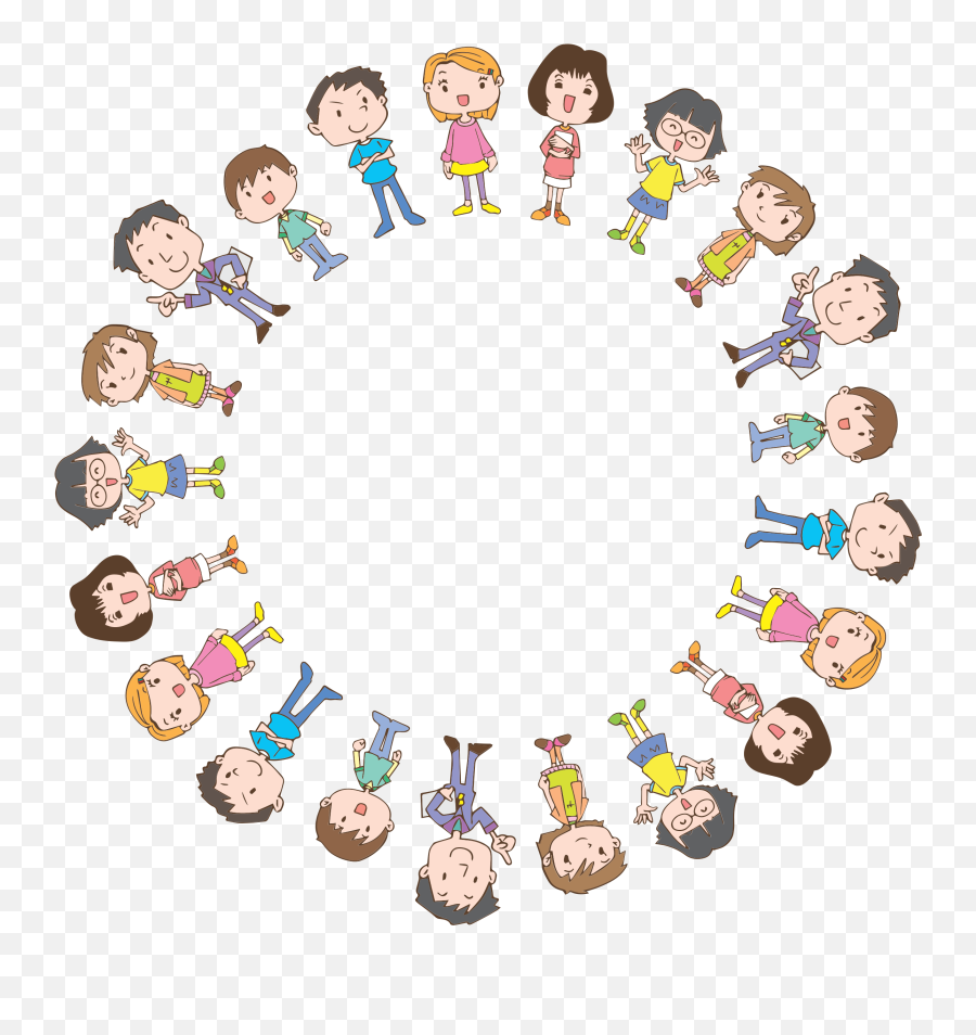 Drawing Art Child Computer Icons - Circle Of Children Drawing Emoji,Circle Clipart