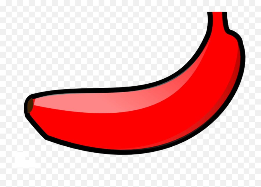 Red Banana Clip Art At Clkercom Vector - Red Bananas Clipart Emoji,Banana Clipart