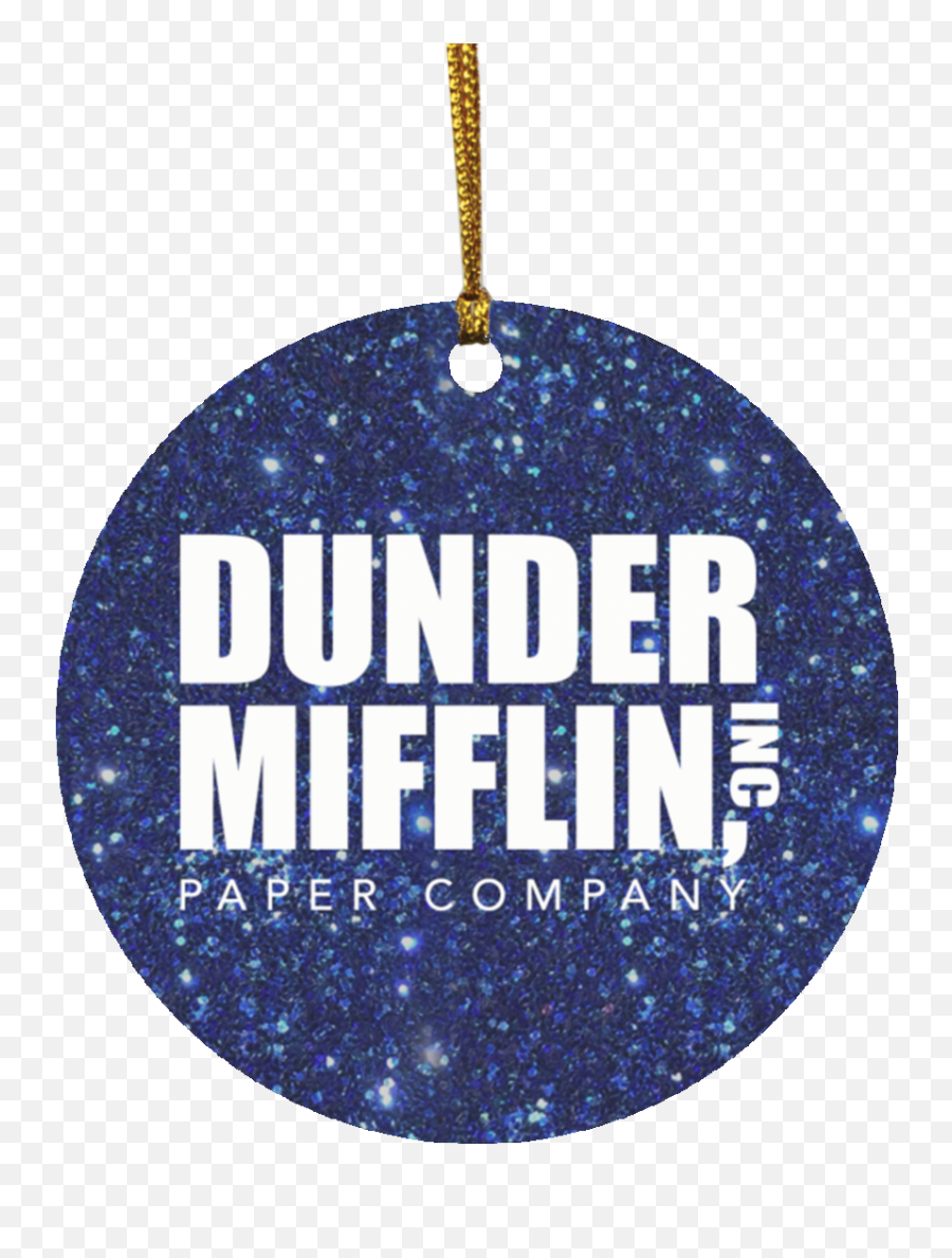 Office Dunder Mifflin Christmas Ornament - Dunder Mifflin Emoji,Dunder Mifflin Logo