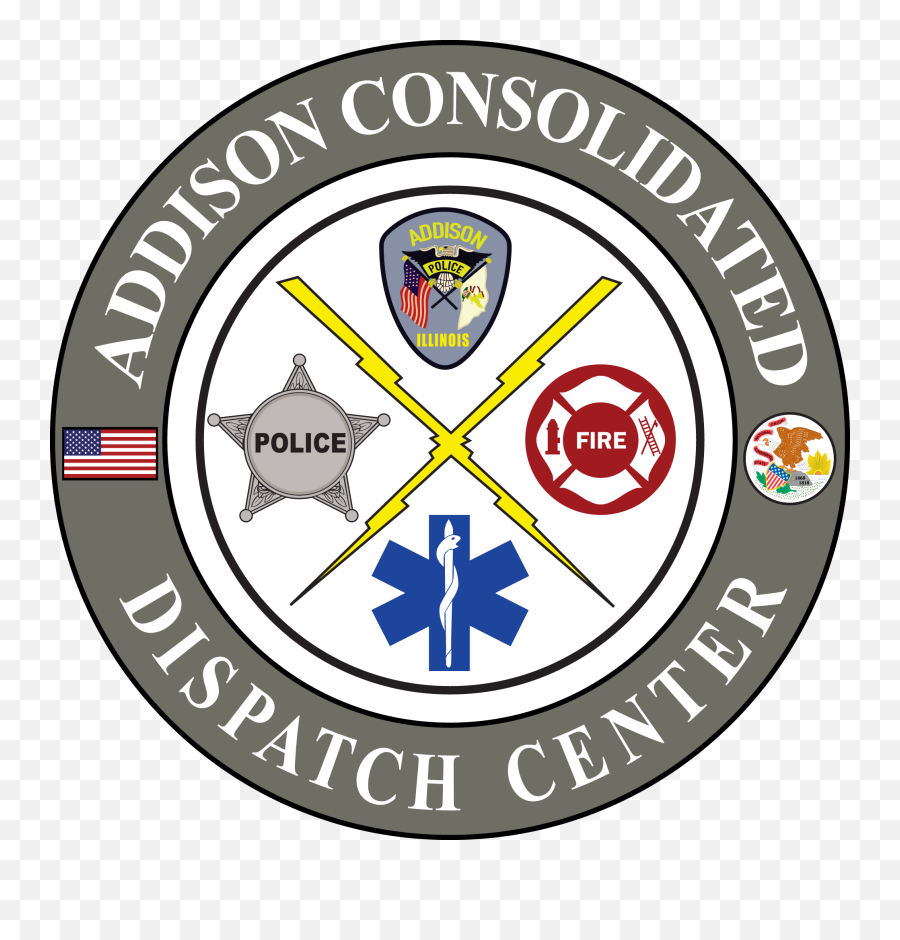 Acdc Addison Acdc Dispatch - Addison Consolidated Language Emoji,Chicago Fire New Logo