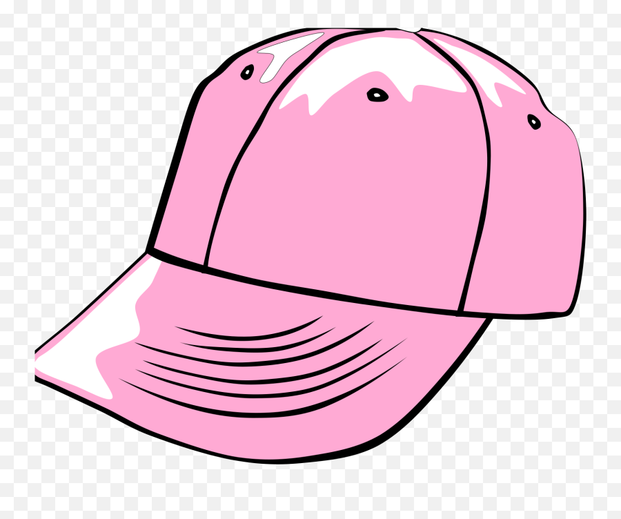 Baseball Cap Svg Vector Baseball Cap - Pink Baseball Hat Clipart Emoji,Baseball Cap Clipart