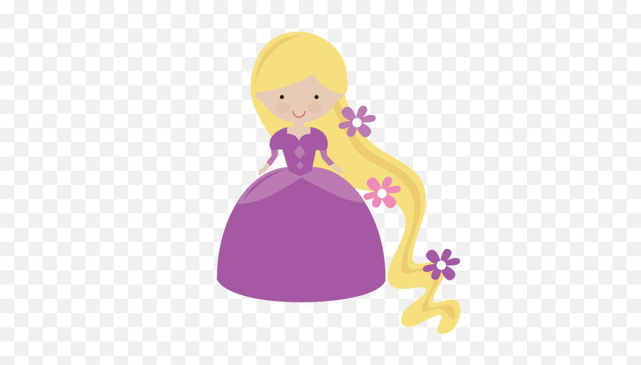 Purple Princess Clipart Clipart - Transparent Princess Clip Art Emoji,Princess Clipart