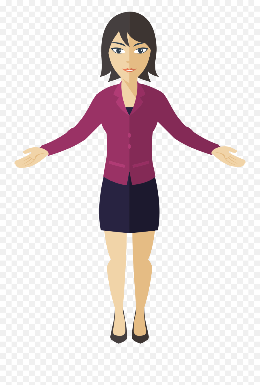 Businesswoman Clipart Png - Png Emoji,Woman Clipart