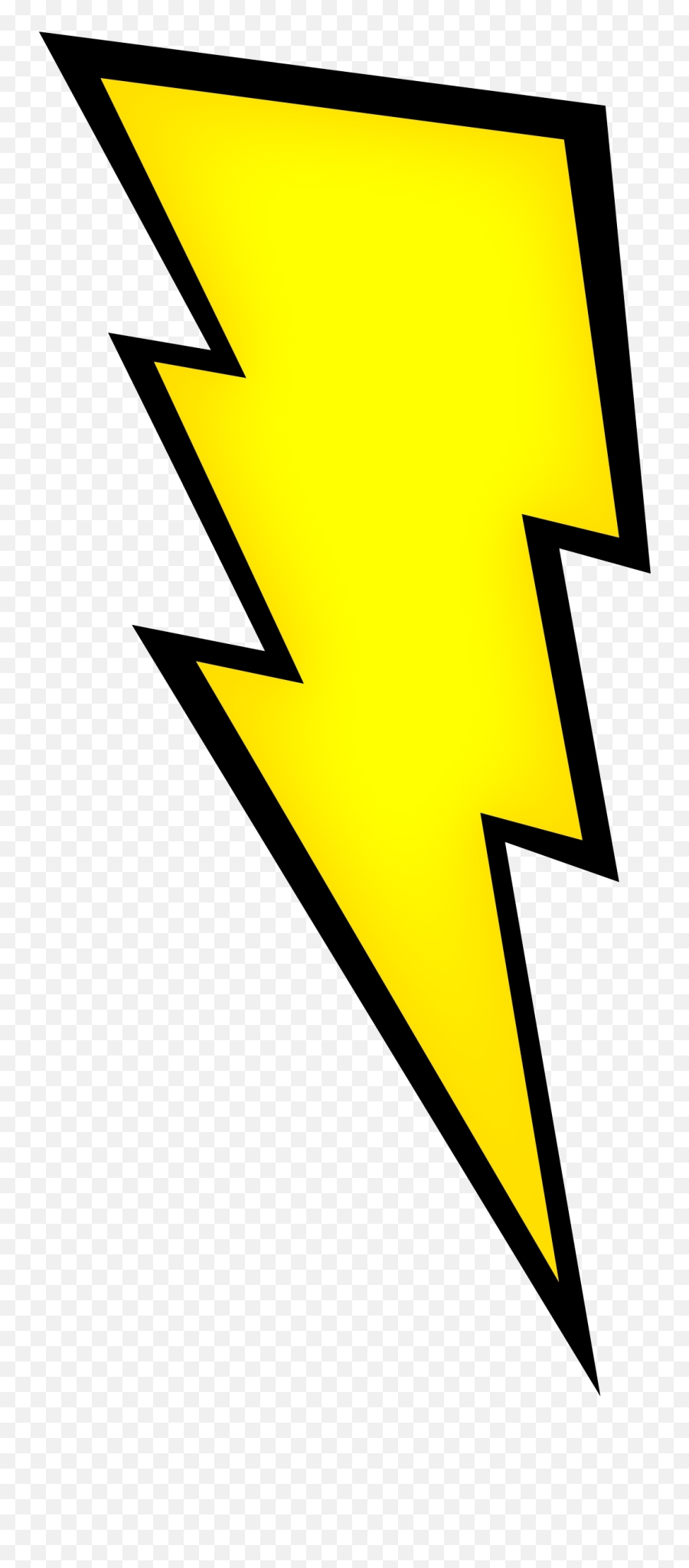 Lightning Bolt Clipart Clipart Cliparts - Lightning Bolt Clipart With Outline Emoji,Lightning Bolt Clipart