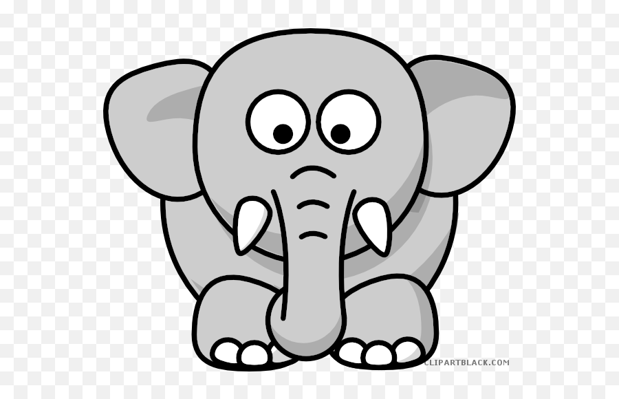 Download Png Transparent Download Grey - Grey Elephant Clipart Emoji,Elephant Clipart Png
