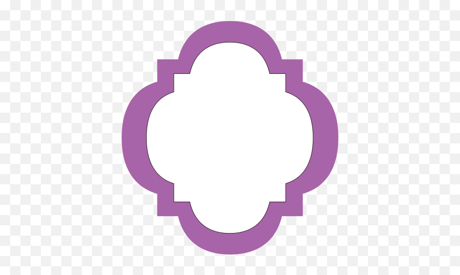 Fancy Purple Text Box - Violet Text Box Emoji,Text Frame Png