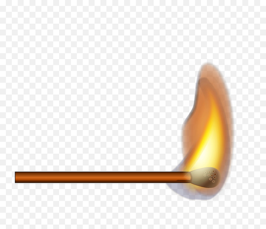 Burning Match Clipart Emoji,Match Png