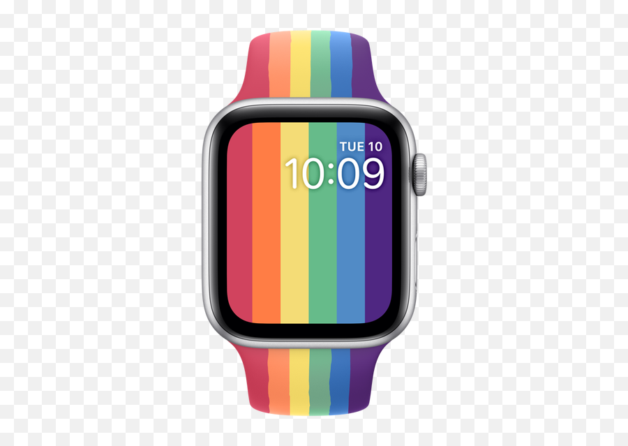 Apple Reveals 2 New Pride Edition Sport Bands For Apple Emoji,Rainbow Apple Logo