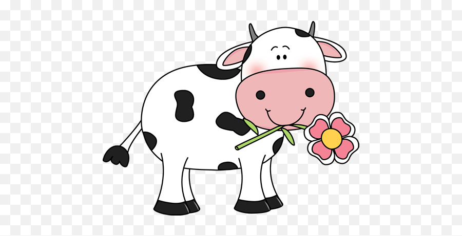 Cow Clipart Animated Cow Cute Cows - Cute Cow Clip Art Emoji,Cow Clipart