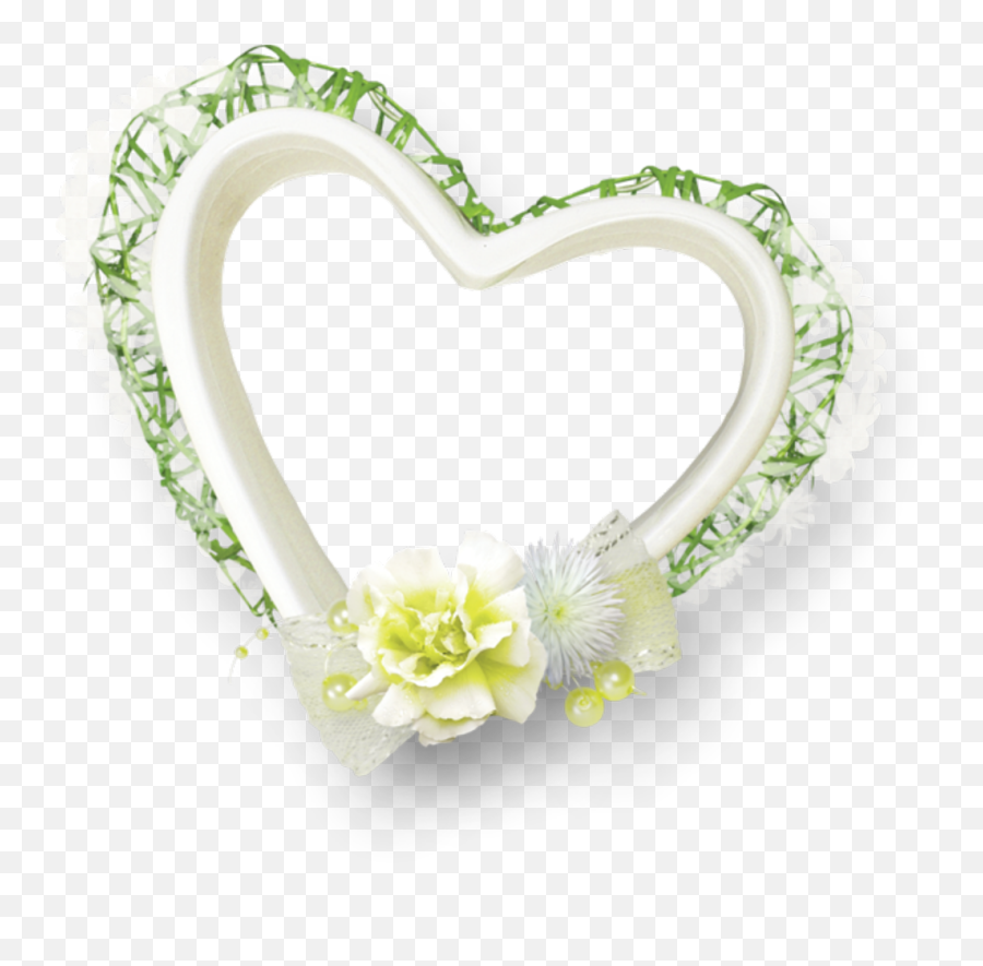 Download Heart Frame Lace Valentinesday Love Wedding Baptism Emoji,Heart Frame Png