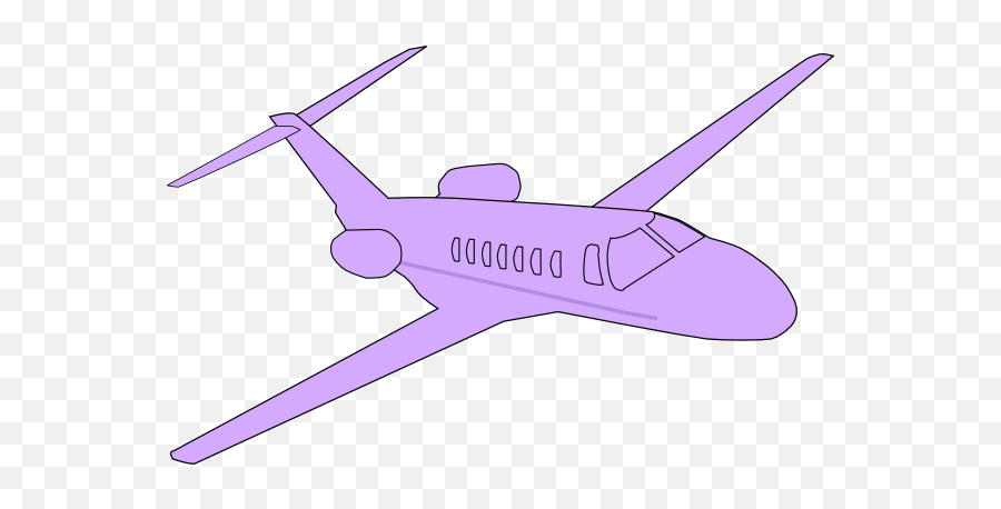 Small - Purple Airplane Clipart Full Size Png Download Emoji,Biplane Clipart