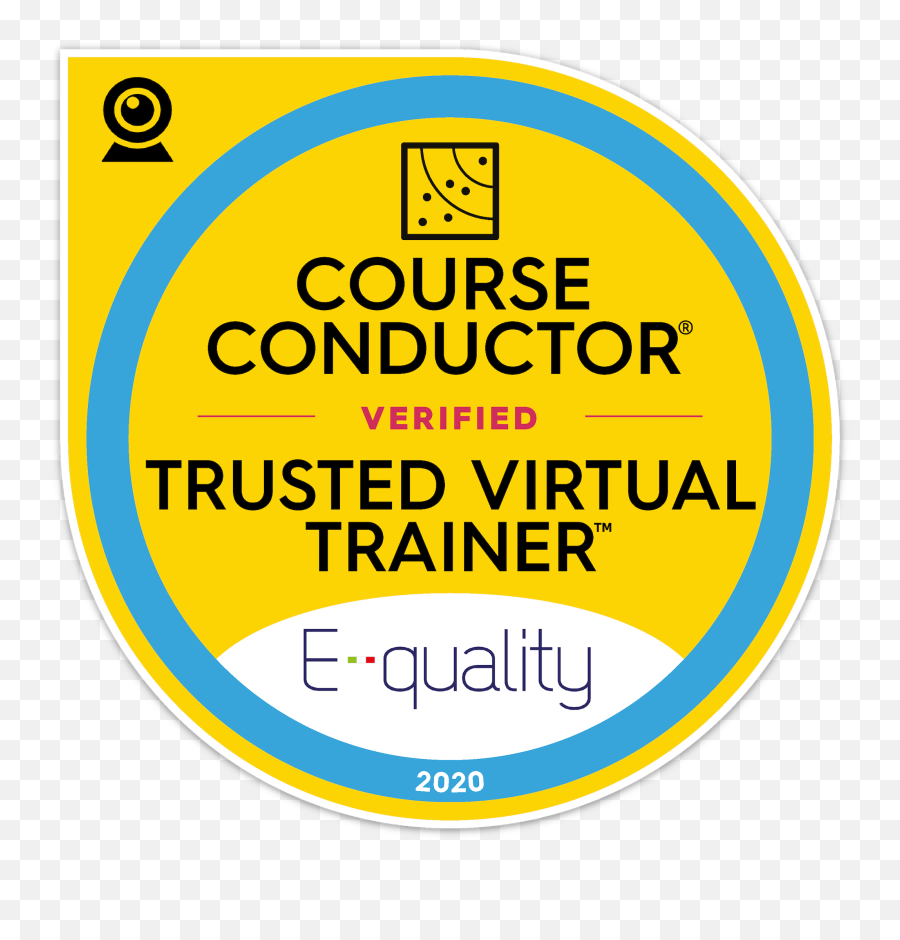 Trusted Virtual Trainer Credential E - Quality Italia Credly Emoji,Transparent Conductor