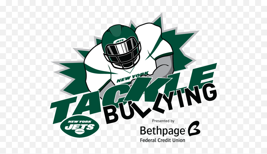 Jets Host Fourth Annual Jets Tackle - Bethpage Federal Credit Union Emoji,New York Jets Logo