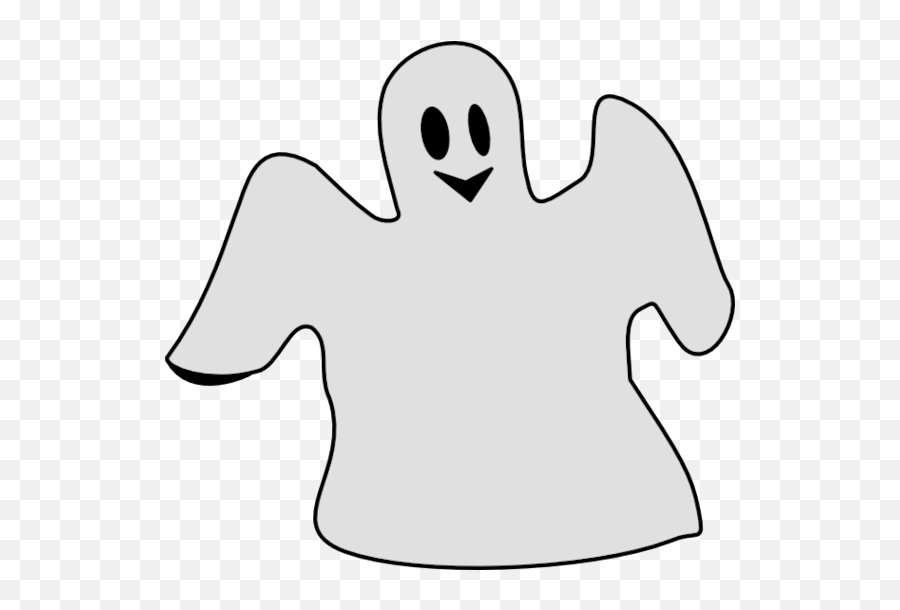 Cute Ghost Clipart Image - Ghost Clipart Animated Emoji,Ghost Clipart