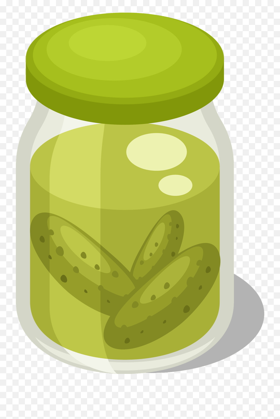 Cucumbers In Jar Clipart Free Download Transparent Png - Pickle Jar Clipart Png Emoji,Jar Clipart